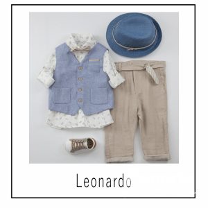 Βαπτιστικά ρούχα για Αγόρι Leonardo