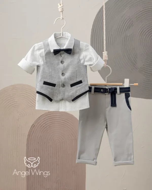 Βαπτιστικά ρούχα για αγόρι ALONSO ΑΝΓ181